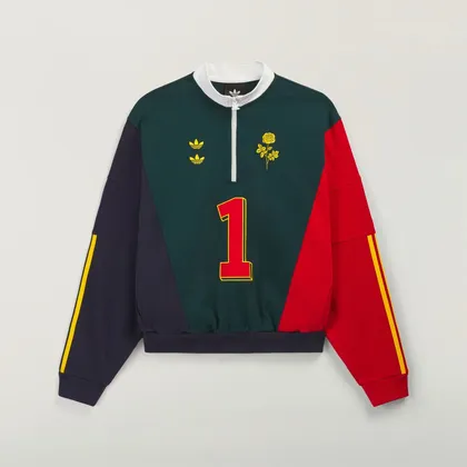 Quarter-zip sweatshirt product photo